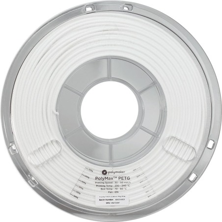 PolyMax PETG Blanc - 2.85mm - 750 g (2) PolyMax PETG Blanc - 2.85mm - 750 g (2)