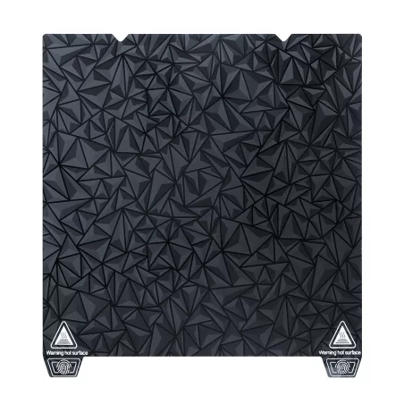 Plaque d'impression double face PEI + texture pour Creality K1 Max