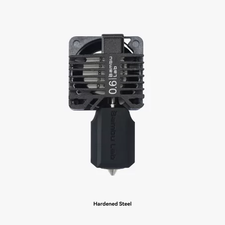 Hotend Acier Trempé 0.6mm pour Bambu Lab série X1