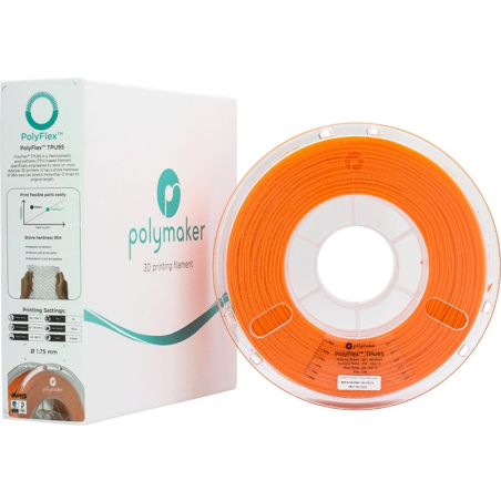 PolyFlex TPU95 Orange - 1.75mm - 750 g (5)