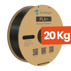 Pack x20 PLA+ Noir Forshape Premium - 1.75mm - 20Kg