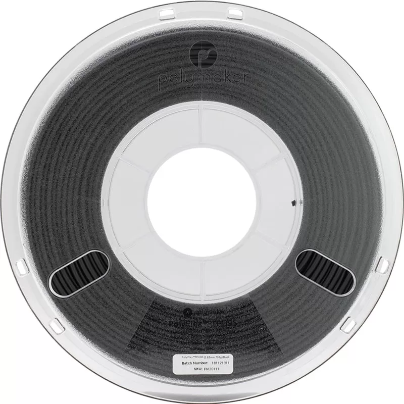 PolyFlex TPU95 Noir - 2.85mm - 750 g (2) PolyFlex TPU95 Noir - 2.85mm - 750 g (2)