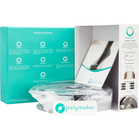 PolyFlex TPU95 Noir - 2.85mm - 750 g (4) PolyFlex TPU95 Noir - 2.85mm - 750 g (4)