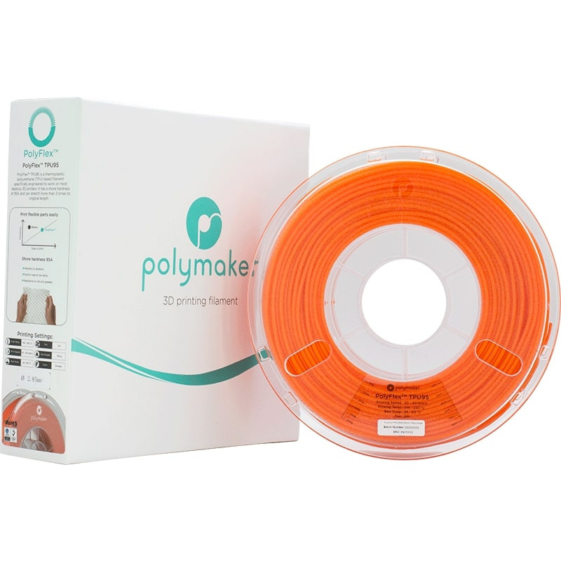 PolyFlex TPU95 Orange - 2.85mm - 750 g (5)