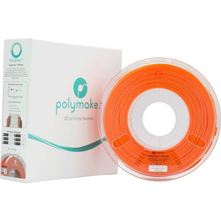 PolyFlex TPU95 Orange - 2.85mm - 750 g (5) PolyFlex TPU95 Orange - 2.85mm - 750 g (5)