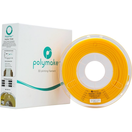 PolyFlex TPU95 Jaune - 2.85mm - 750 g (5) PolyFlex TPU95 Jaune - 2.85mm - 750 g (5)