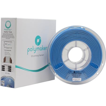 PolyFlex TPU95 Bleu - 2.85mm - 750 g (5) PolyFlex TPU95 Bleu - 2.85mm - 750 g (5)
