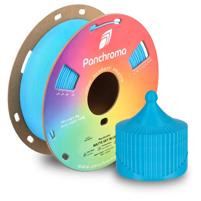 Panchroma™ PLA Matte Sky Blue - 1.75mm - 1kg Panchroma™ PLA Matte Sky Blue - 1.75mm - 1kg