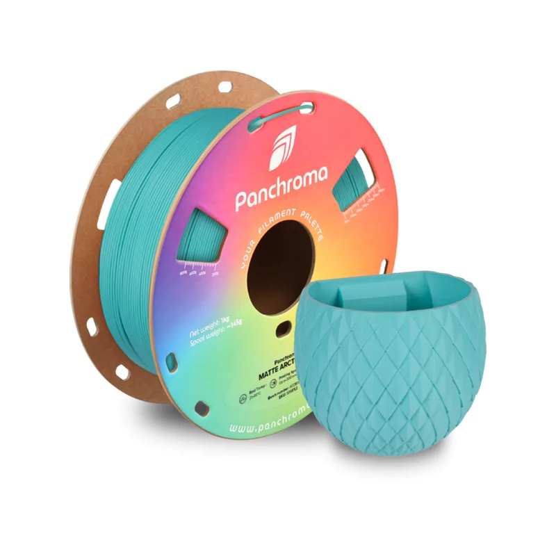 Panchroma™ PLA Matte Arctic Teal - 1.75mm - 1kg Panchroma™ PLA Matte Arctic Teal - 1.75mm - 1kg