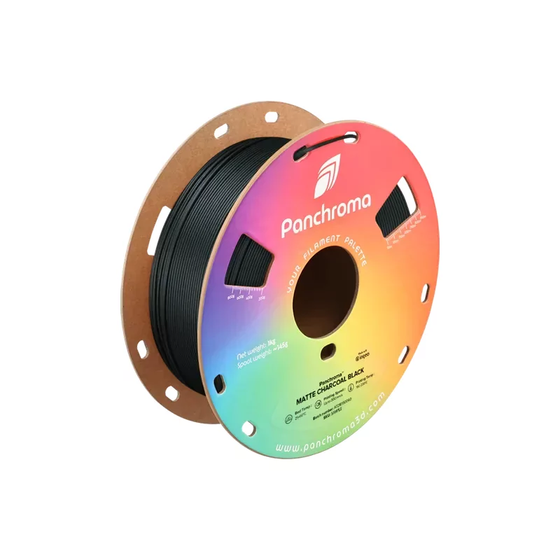 Panchroma™ PLA Matte Charcoal Black - 1.75mm - 1kg Panchroma™ PLA Matte Charcoal Black - 1.75mm - 1kg