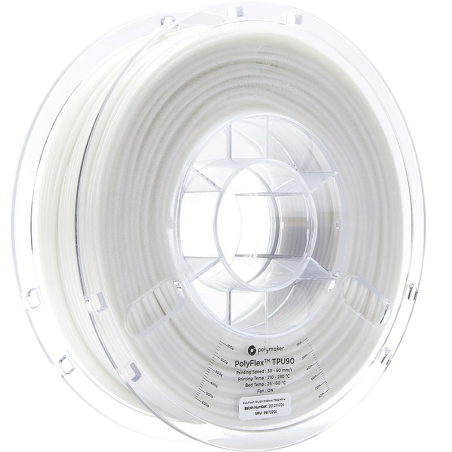 Polyflex TPU-90A Blanc - 2.85mm - 750g