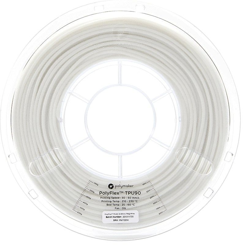 Polyflex TPU90 Blanc - 2.85mm - 750 g (2)