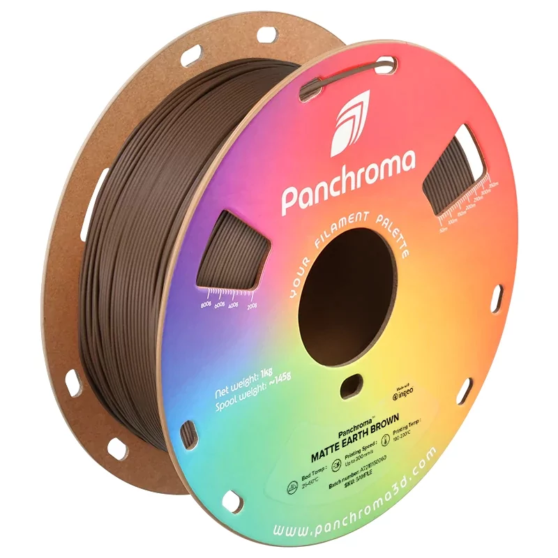 Panchroma™ PLA Matte Earth Brown - 1.75mm - 1kg Panchroma™ PLA Matte Earth Brown - 1.75mm - 1kg
