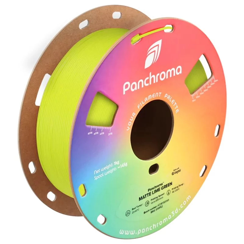Panchroma™ PLA Matte Lime Green - 1.75mm - 1kg Panchroma™ PLA Matte Lime Green - 1.75mm - 1kg