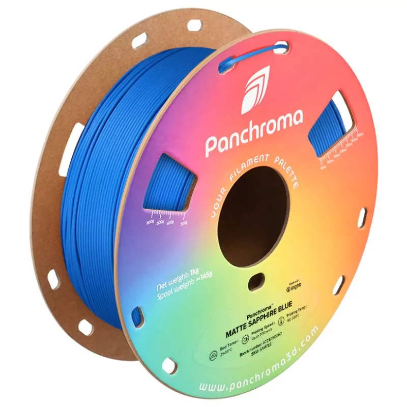 Panchroma™ PLA Matte Sapphire Blue - 1.75mm - 1kg Panchroma™ PLA Matte Sapphire Blue - 1.75mm - 1kg
