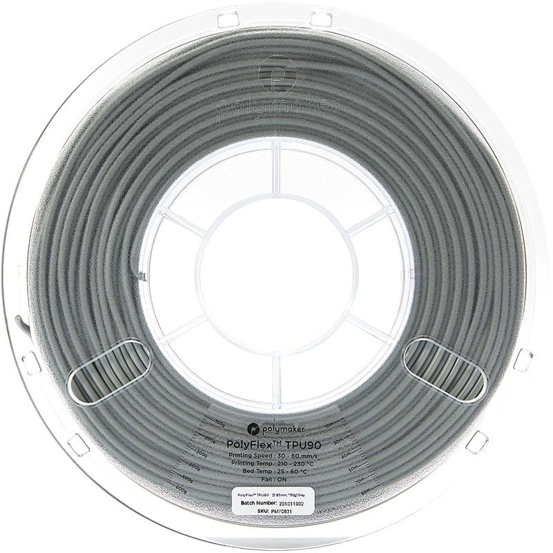 Polyflex TPU90 Gris - 2.85mm - 750 g (2)