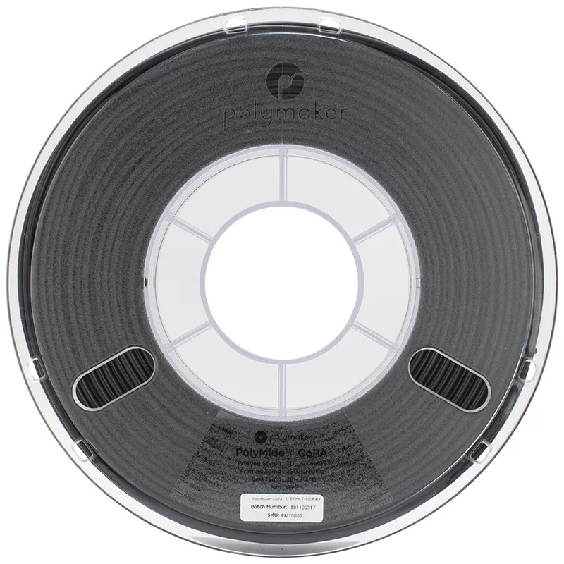PolyMide CoPA 6-6.6 Nylon Noir - 2.85mm - 750 g (2) PolyMide CoPA 6-6.6 Nylon Noir - 2.85mm - 750 g (2)