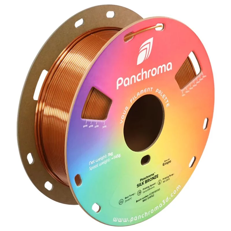Panchroma™ PLA Silk Bronze - 1.75mm - 1kg Panchroma™ PLA Silk Bronze - 1.75mm - 1kg