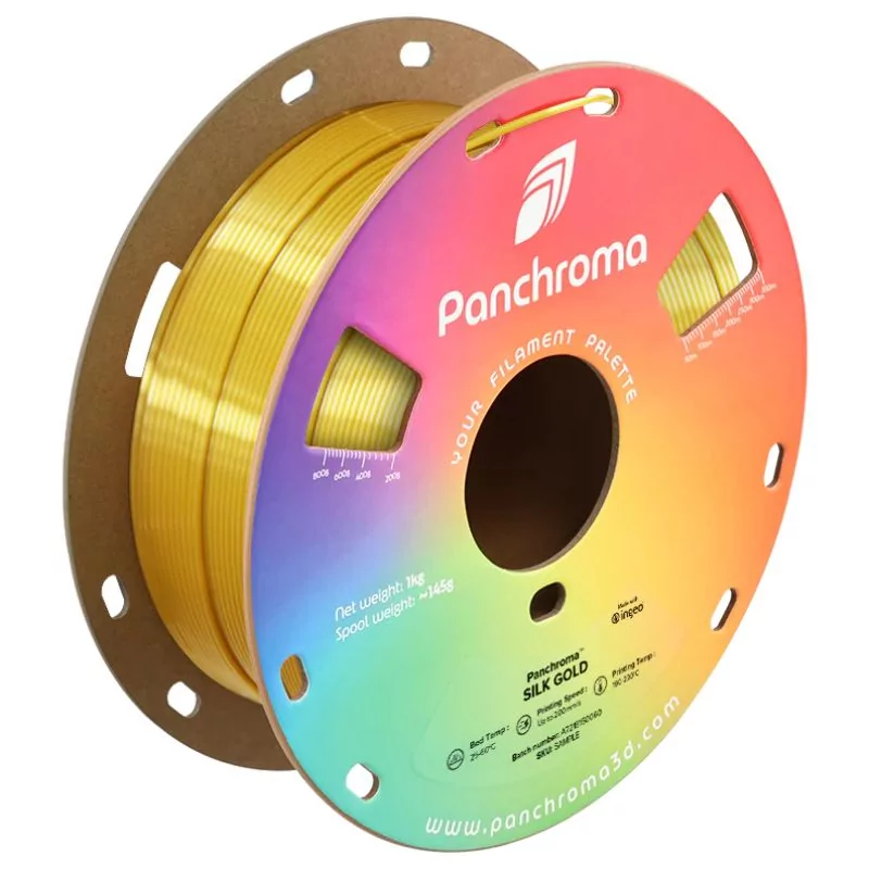 Panchroma™ PLA Silk Gold - 1.75mm - 1kg Panchroma™ PLA Silk Gold - 1.75mm - 1kg