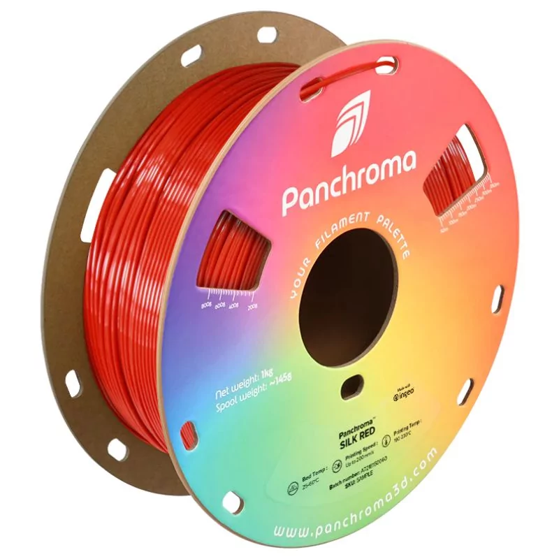 Panchroma™ PLA Silk Red - 1.75mm - 1kg Panchroma™ PLA Silk Red - 1.75mm - 1kg