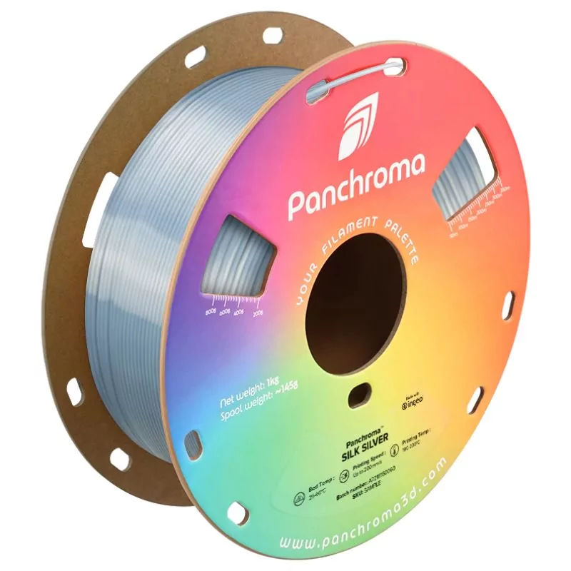 Panchroma™ PLA Silk Silver - 1.75mm - 1kg Panchroma™ PLA Silk Silver - 1.75mm - 1kg