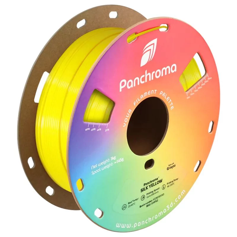 Panchroma™ PLA Silk Yellow - 1.75mm - 1kg Panchroma™ PLA Silk Yellow - 1.75mm - 1kg