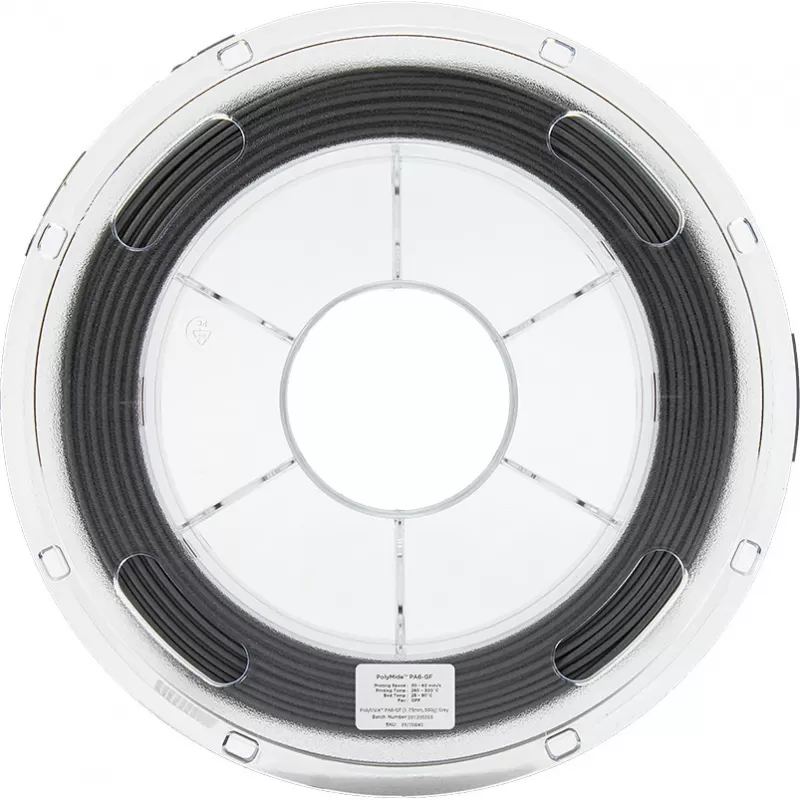 PolyMide PA6-GF Gris - 1.75mm - 500 g (2) PolyMide PA6-GF Gris - 1.75mm - 500 g (2)