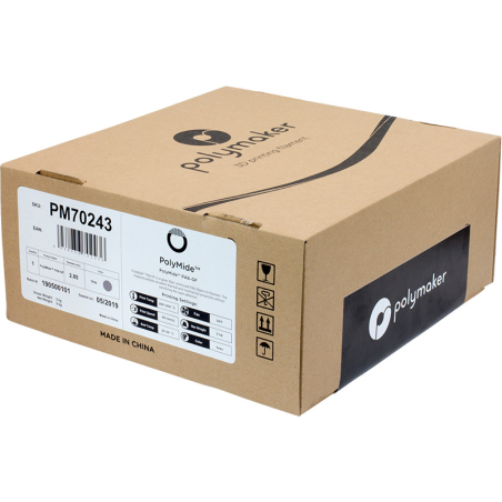 PolyMide PA6-GF Gris - 2.85mm - 2 kg (6) PolyMide PA6-GF Gris - 2.85mm - 2 kg (6)