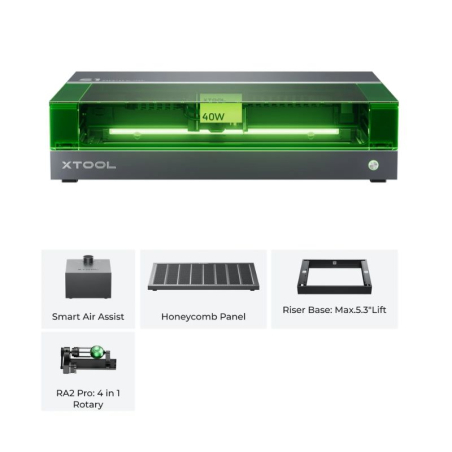 xTool S1 40W - Pack Deluxe