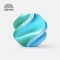 PLA Silk Dual Color Blue Hawaii (Blue-Green) Bambu Lab - 1.75 mm - 1 kg
