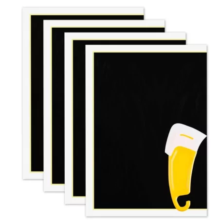 xTool Papier de marquage/gravure laser Noir x4