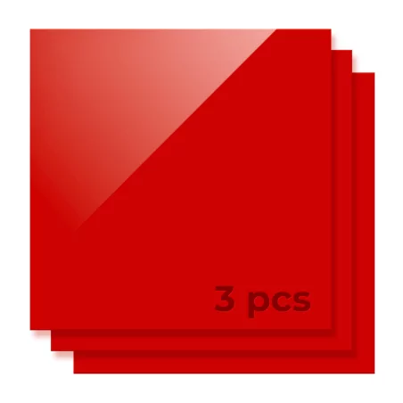 xTool Feuille acrylique rouge x3