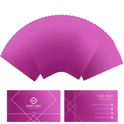 xTool Carte de visite en métal Violet x60