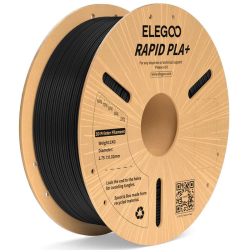 Elegoo Rapid PLA+ Noir - 1.75mm - 1kg