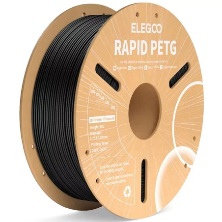 Elegoo Rapid PETG Noir - 1.75mm - 1kg