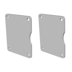 Set capots transparents feeder, Ultimaker S8