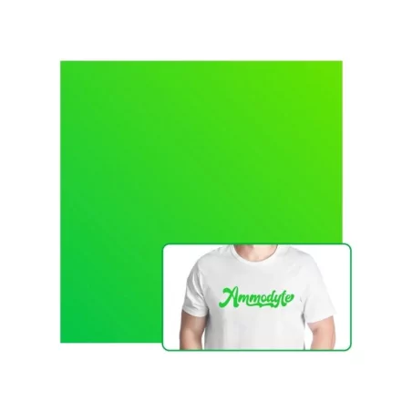 Feuille vinyle thermocollante Vert néon x10 Bambu Lab