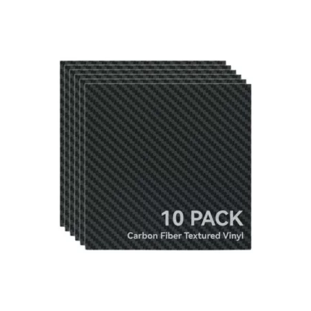 Vinyle amovible texture Fibre de carbone x10 Bambu Lab