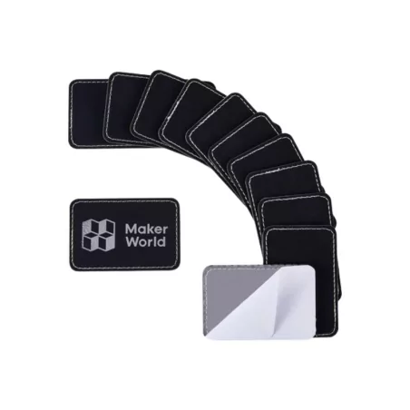 Patch thermocollant PU Noir/Argent x10 Bambu Lab