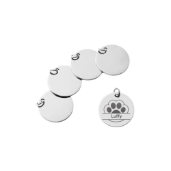 Médaillon acier inoxydable 20mm x5 Bambu Lab
