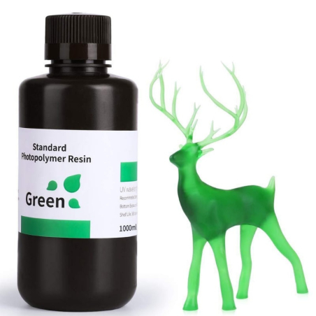 Résine standard Verte Elegoo - 1000 ml