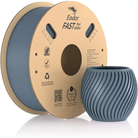 Creality Ender Fast PLA Gris - 1.75mm - 1 kg
