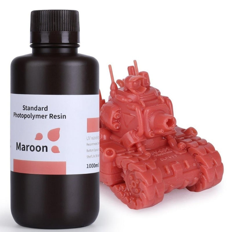 Résine standard Marron Elegoo - 1000 ml - Polyfab3D