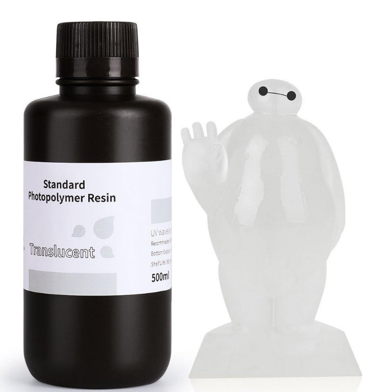 Résine standard Translucide Elegoo - 500 ml Résine standard Translucide Elegoo - 500 ml