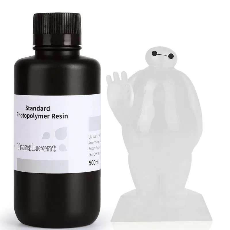 Résine standard Translucide Elegoo - 500 ml Résine standard Translucide Elegoo - 500 ml