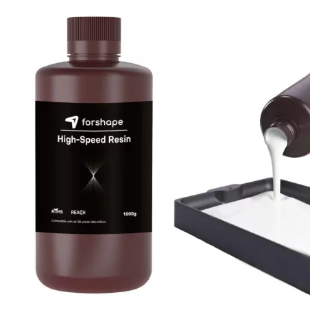 Résine High-Speed Blanche Forshape Premium - 1 kg