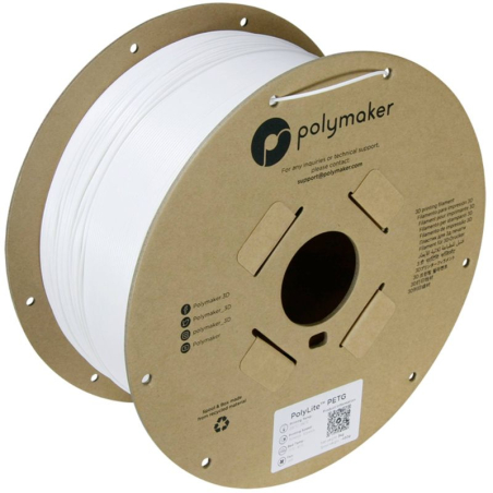 PolyLite PETG Blanc - 1.75mm - 3 kg