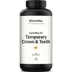 Résine SprintRay EU Temporary Crown & Teeth A1 - 1kg