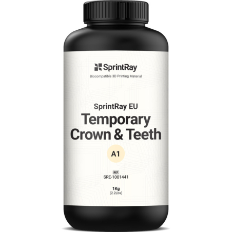 Résine SprintRay EU Temporary Crown & Teeth A1 - 1kg