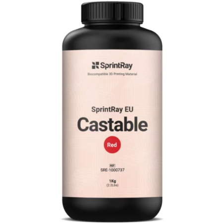 Résine SprintRay Castable Red - 1 kg